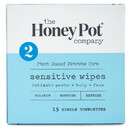 The Honey Pot 234845 Sensitive Intimate Daily Travel Wipes 15 count