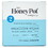 The Honey Pot Sensitive Intimate Daily Travel Wipes 15 count