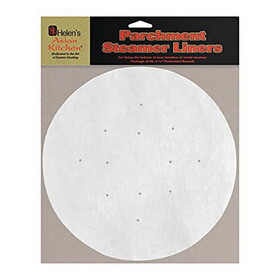 Helen's Asian Kitchen 9.5" Steamer Parchment Liners 50 count