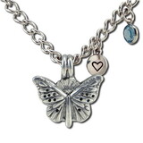 Aromatherapy Accessories Butterfly Diffuser Bracelet 7.5 Chain