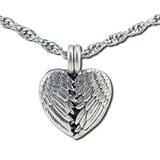 Aromatherapy Accessories Winged Heart Diffuser Bracelet 7.5 Chain