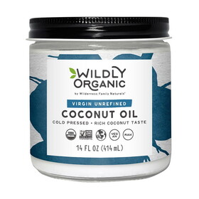Wildly Organic Unrefined Virgin Coconut Oil 14 fl. oz.