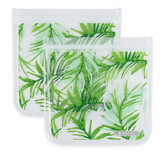 Full Circle Palm Leaves Non-Gusset Sandwich Bags 8 x 8