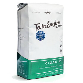 Twin Engine Coffee Organic Ground Cigar No. 1 Medium Coffee 14 oz.