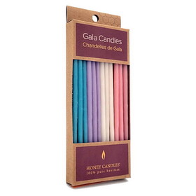 Honey Candles Gala Beeswax Pastel Candles 12 (6) candles