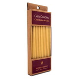 Honey Candles Gala Beeswax Candles 12, 6 inch candles Natural