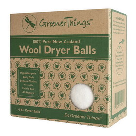 Greener Things Wool Dryer Balls 4 count