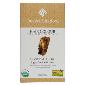Desert Shadow 235781 Honey Shadow Light Golden Brown Organic Hair Color 3.5 oz.