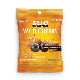 Zand HerbaLozenges Wild Cherry 15 per bag