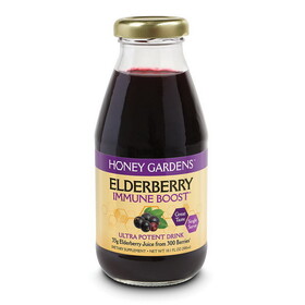 Honey Gardens 236247 Elderberry Immune Boost 8 (10.1 fl. oz.) bottles