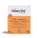 The Honey Pot 236575 Duo-Pack with Bio-Plastic Applicator 18 tampons