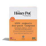The Honey Pot Duo-Pack with Bio-Plastic Applicator 18 tampons