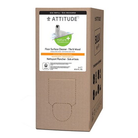 Attitude Bulk To Go Floor/Tile &amp; Wood Cleaner Citrus Zest 67.6 fl. oz.