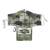 Chicobag 236776 Washable Face Mask with Storage Pouch, Camo Splatter