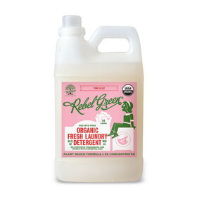 Rebel Green Fresh Laundry Detergent, Pink Lilac 64 oz