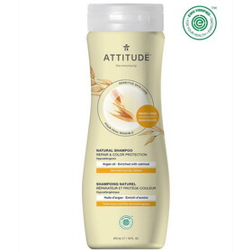 Attitude Sensitive Skin Repair &amp; Color Protection Argan Shampoo 16 fl oz
