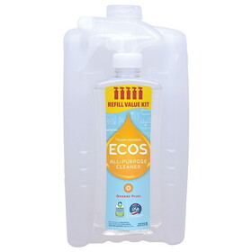 Earth Friendly Products Mother &amp; Child All-Purpose Cleaner, Orange Plus 80 fl. oz. Refill Kit