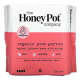 The Honey Pot Organic Postpartum Herbal Pads 12 count
