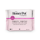 The Honey Pot Regular Non Herbal Menstrual Pads 20 count