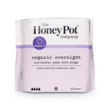The Honey Pot Overnight Non Herbal Menstrual Pads 12 count
