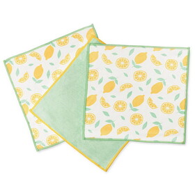 Full Circle RENEW Recycled Microfiber All-Purpose Cloths, Citrus - 3 count