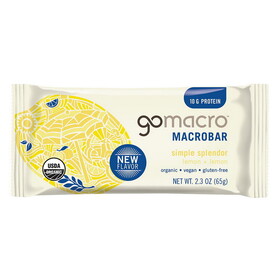 GoMacro Lemon + Lemon MacroBar 12 (2.3 oz.) pack