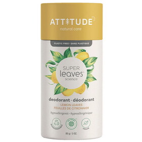 Attitude Lemon Leaves Deodorant 3 oz.