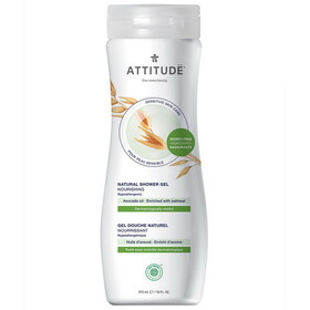 Attitude Sensitve Skin Nourishing Avocado Oil Shower Gel 16 fl. oz.