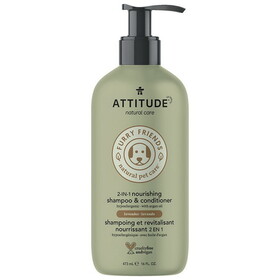 Attitude 2-in-1 Nourishing Lavender Pet Shampoo &amp; Conditioner 16 fl. oz.