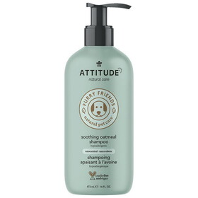 Attitude Unscented Soothing Oatmeal Pet Shampoo 16 fl. oz.