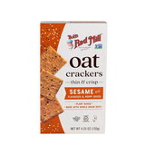Bob's Red Mill Sesame with Flaxseeds & Poppy Seeds Oat Crackers 4.25 oz.