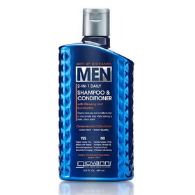 GIovanni Men&#039;s 2-in-1 Shampoo &amp; Conditioner Ginseng &amp; Eucalyptus 16.9 fl. oz.