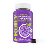 Fruily Biotin Hair Skin & Nails Berry Gummies 60 count