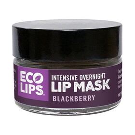 Eco Lips Intensive Overnight Blackberry Lip Mask 0.39 oz.