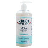 Kirk's Fragrance Free 3-in-1 Castile Soap 32 fl. oz.