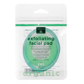 Earth Therapeutics Organic Cotton Exfoliating Facial Pad