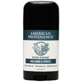 American Provenance Oud Wood & Spruce Natural Deodorant Stick 2.65 oz.