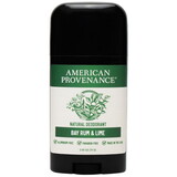 American Provenance Bay Rum & Lime Natural Deodorant Stick 2.65 oz.