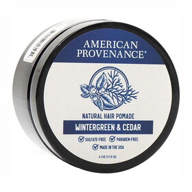 American Provenance Wintergreen &amp; Cedar Natural Hair Pomade 4 oz.