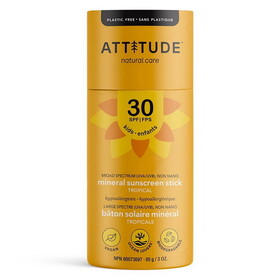 Attitude Baby &amp; Kids Sunscreen SPF30 Tropical 3 oz