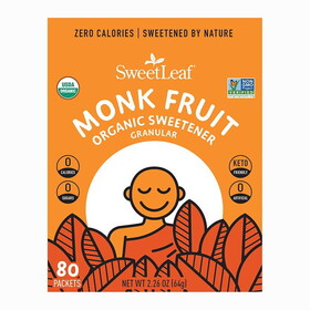 SweetLeaf Organic Monk Fruit Sweetener Powder 2.26 oz