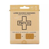 Patch Large Natural Bamboo Bandages 10 count