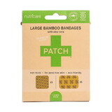 Patch Large Aloe Vera Bamboo Bandages 10 count