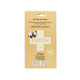 Patch Coconut Oil On-The-Go Bamboo Bandages 4 count