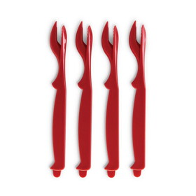 Maine Man EZ Red Seafood Shellers Set of 4