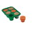 HIC Silicone Prep-N-Freeze 6 Section Mini Portion Tray