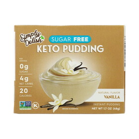 Simply Delish Keto Instant Puddings 1.7 oz. box