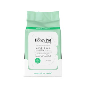 The Honey Pot Anti-Itch Wipes 30 count