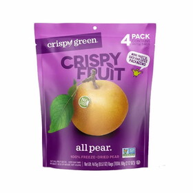 Crispy Green Pear Freeze-Dried Fruit Pack 4 (0.53 oz.) pouches