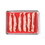 Harold Import Company Red Silicone Oven Bacon Mat